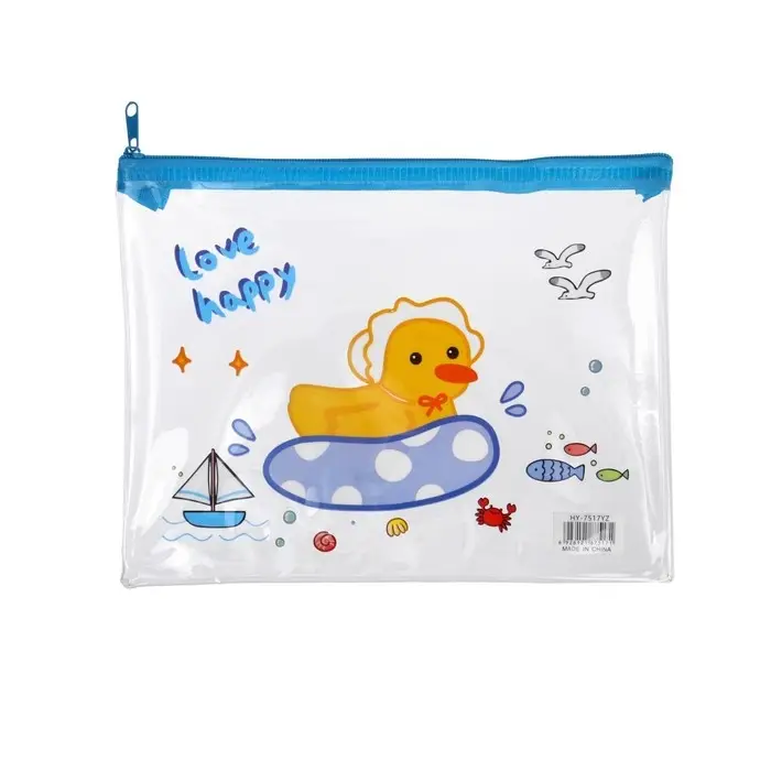 Папка на молнии А5 "Зверушки", МИКС