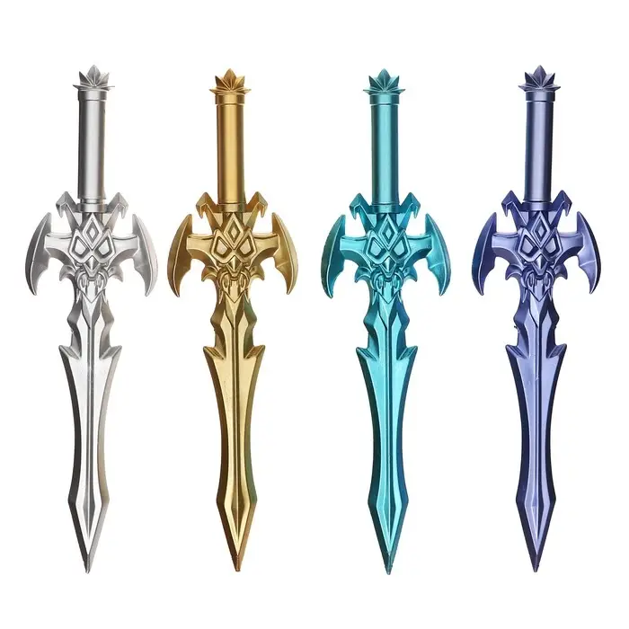 Ручка - прикол гелевая &laquo;Меч&raquo;, МИКС