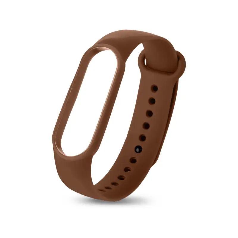 Ремешок для Mi 3/4 band silicon loop Brown