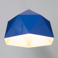Светильник Edward 1х40Вт Е27 пр-1м синий 38х38х25см