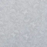 Плёнка для цветов упаковочная матовая &laquo;Контурные цветы&raquo; 0.7 х 8 м, 40 мкм