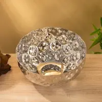 Миска гранёная, 25&times;25&times;12.5 см, нержавеющая сталь