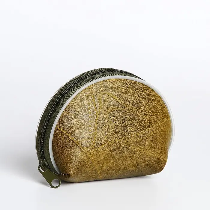 Кошелёк монетница женская на молнии, цвет МИКС