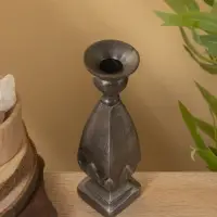 Подсвечник "Ретро серия Севилья" алюминий 5,5х5,5х20,5 см