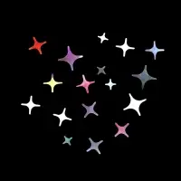 Пайетки для декора &laquo;Звёздная ночь&raquo;, голографические, серебристый