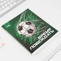 Тетрадь в клетку, 48 л., А5, на скрепке, блок №1 &laquo;Спорт&raquo; МИКС