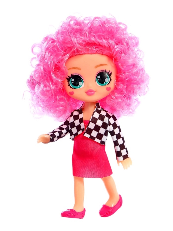 Кукла &laquo;Кудряшка Лина&raquo;, розовый