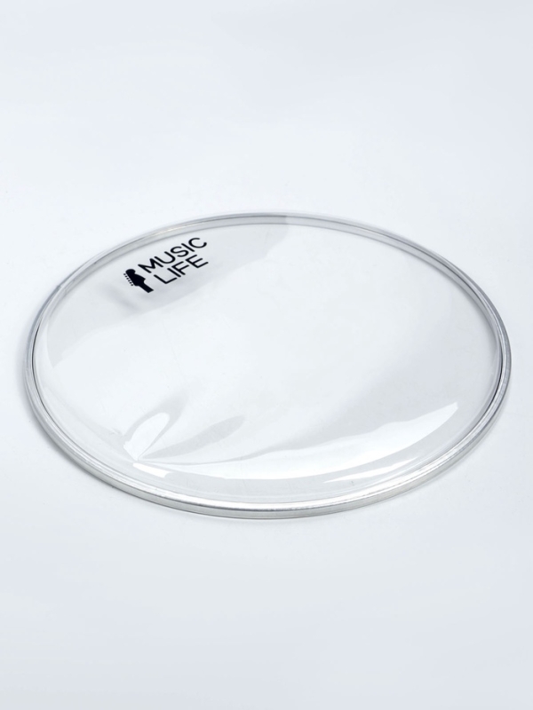 Пластик для барабана Music Life 10 дюймов, прозрачный