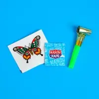 Карамель взрывная с татуировкой "Приколисты. Язык-дразнилка", ассорти, 1 г