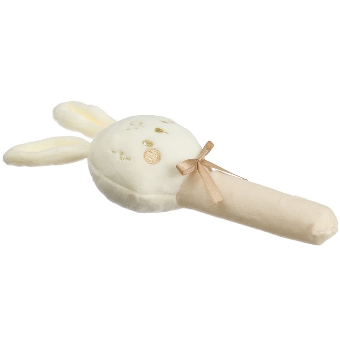 Игрушка - пищалка &laquo;Новогодний зайка&raquo;, цвет бежевый