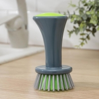 Щётка для посуды с высокой ручкой Доляна &laquo;Цилиндр&raquo;, 7&times;13 см, цвет МИКС