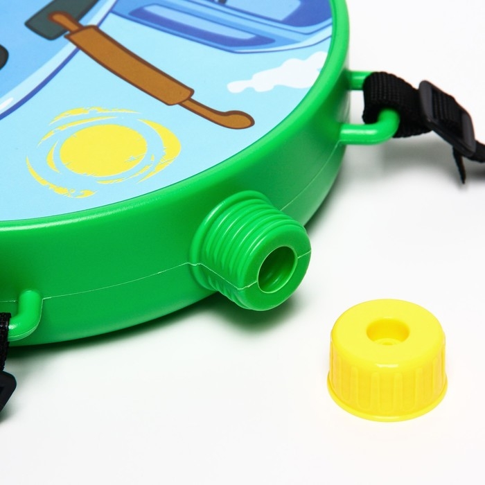 Водный пистолет Водный пистолет "Трактор", ранец-баллон, Синий трактор