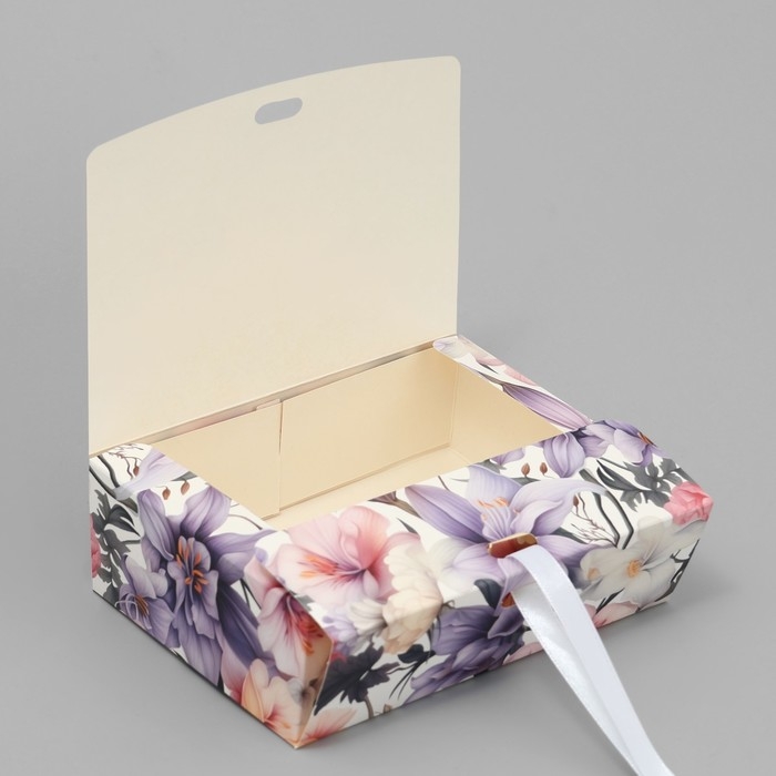 Коробка подарочная складная, упаковка, &laquo;Для тебя&raquo;, 16.5 х 12.5 х 5 см