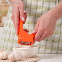 Пресс для чеснока Доляна &laquo;Уточка&raquo;, 16 см, цвет МИКС