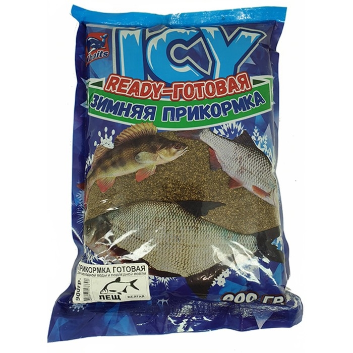 Прикормка зимняя ICY &laquo;Окунь&raquo;, готовая, увлажнённая, 450 г