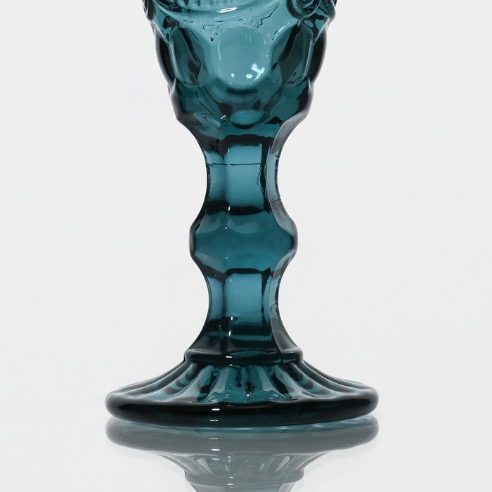 Набор бокалов из стекла для шампанского Magistro &laquo;Ла-Манш&raquo;, 160 мл, 7&times;20 см, 2 шт, цвет синий