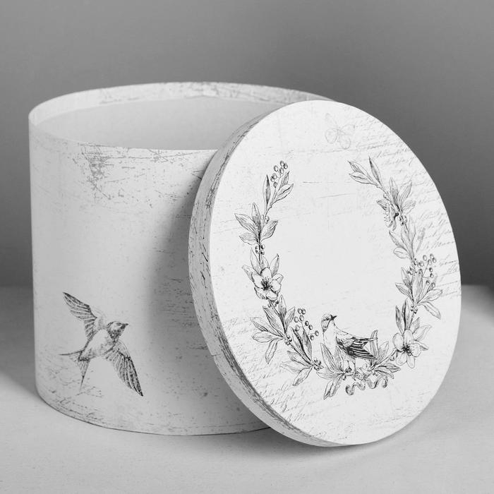 Набор коробок 5 в 1, упаковка подарочная, &laquo;Шебби&raquo;, 13 х 14‒19.5 х 22 см