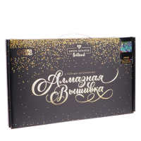 Алмазная мозаика с полным заполнением на холсте &laquo;Ирисы&raquo;, 30 х 40 см