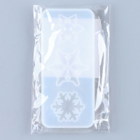 Форма силиконовая универсальная &laquo;Снежинка&raquo; 3 в 1, размер: от 2,4 до 3 см