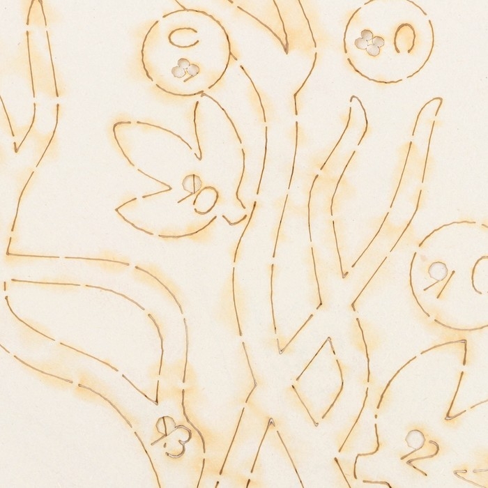 Наклейки интерьерные "Олененок", детские, декор на стену, панно 120 х 82 см