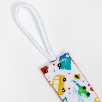 Держатель для соски - пустышки &laquo;Транспорт&raquo;, на ленте