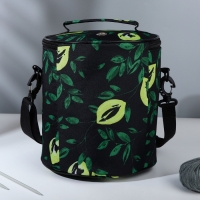 Сумка-футляр &laquo;Зелень&raquo;, 2 люверса, d = 21 &times; 23 см, цвет разноцветный