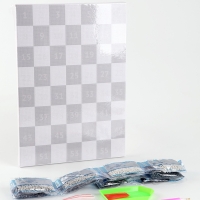 Алмазная мозаика по фото с полным заполнением &laquo;Gray&raquo;, на холсте с подрамником, А4