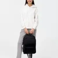 Рюкзак Patch Catcher с карманом из липучки, черный