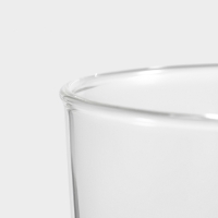 Кружка стеклянная "Кап", 450 мл,13х10х7,8см