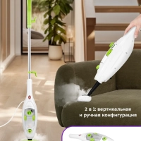 Паровая швабра с насадками КТ-1060 - 1300 Вт - 300 мл