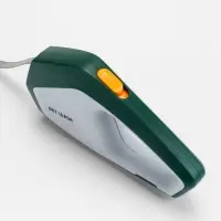 Рулетка - поводок для собак, лента 3 метра, белая/зелёная