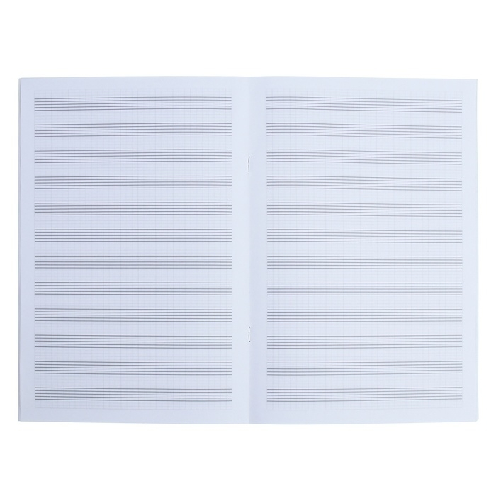 Тетрадь для нот А4, 24 листа, ErichKrause "Мурзики", вертикальная ориентация, обложка мелованный картон, блок офсет 100% белизна, МИКС (1 вид в спайке)