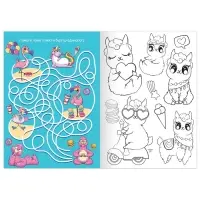 Раскраска &laquo;Ленивые каникулы&raquo;, 12 стр., А5