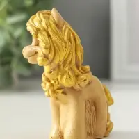 Фигура "Лошадь стоящая" 10х8х4 см, бежевый