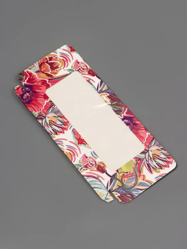 Подарочная коробка под плитку шоколада, с окном &laquo;Цветочное настроение&raquo;, 17&times;8&times;1.4 см