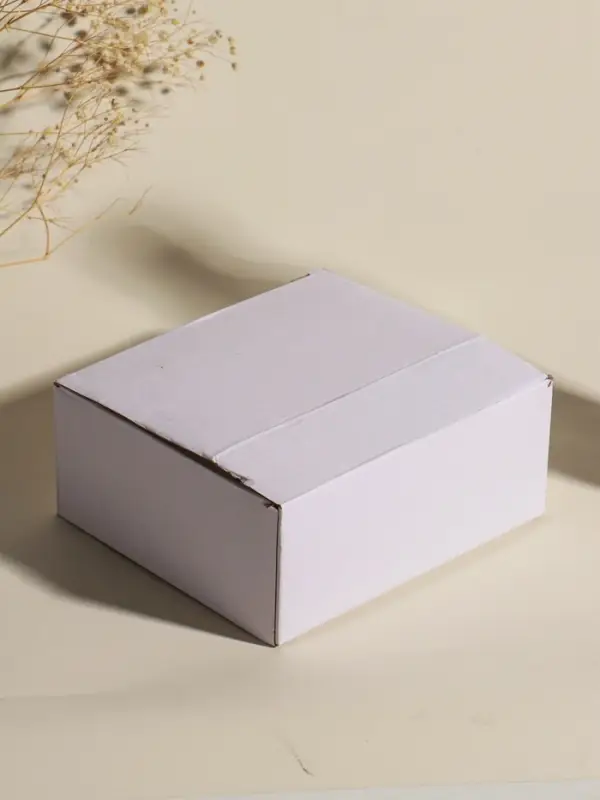 Свеча интерьерная "Бутон пиона" белая 16х14х4 см