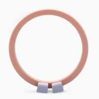 Подставка для украшений &laquo;Круг&raquo;, 11,5*11,5*4,5 см, цвет розовый