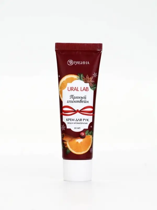 URAL LAB Арома Саунд Крем для рук с ароматом пряного глинтвейна, 30 мл