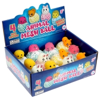 Мялка &laquo;Звери&raquo; с гидрогелем, виды МИКС