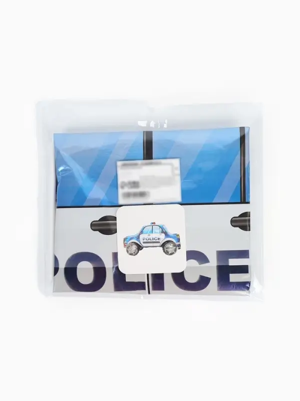 Воздушный шар фольгированный 35" 3D &laquo;Полицейская машина&raquo;, под воздух