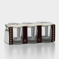 Набор стеклянных стопок &laquo;Гладкий&raquo;, 50 мл, 6 шт