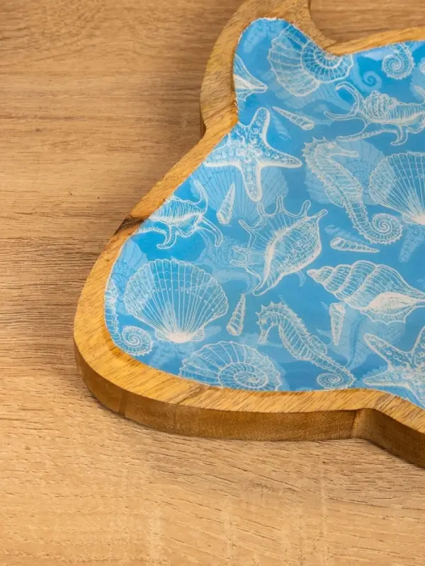 Блюдо сервировочное "Рыбка" 2х25х33 см, дерево