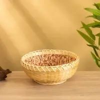 Фруктовница бамбуковая 19 см