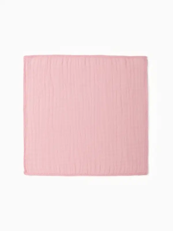 Набор платочков Крошка Я Сolored hearts (вид 1) 20*20 см-5 шт, муслин, 100 % хлопок