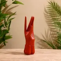 Подставка под кольца дерево "Кисть" 6х6х20 см