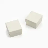 Коробочка подарочная под кольцо/серьги/серьги &laquo;Минимал&raquo;, 5&times;5 см (размер полезной части 4.5&times;4.5 см), белая, вставка белая