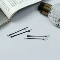 Невидимки для волос &laquo;Классик&raquo;, набор 36 шт., 5.5 см, чёрные