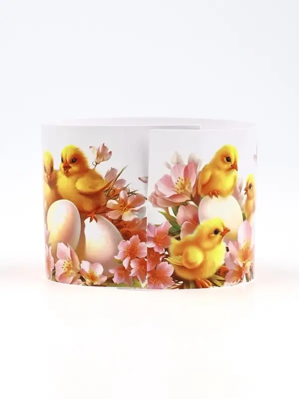 Форма ободок для кулича на Пасху &laquo;Цыплята&raquo;, 24&times;5 см