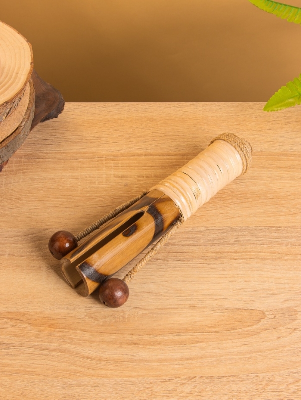 Сувенирный музыкальный инструмент &laquo;Тек тек&raquo;, 21 см, бамбук, албезия