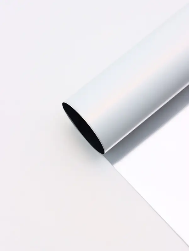 Пленка для цветов, &laquo;Серебряная сторона&raquo;, белый, 57&times;57&plusmn;1 см